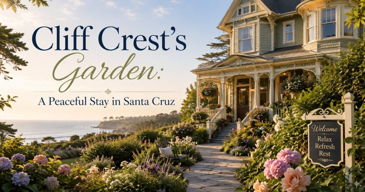 Cliff Crest’s Garden A Peaceful Stay in Santa Cruz