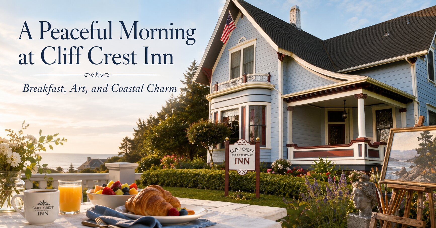 A Peaceful Morning at Cliff Crest Inn