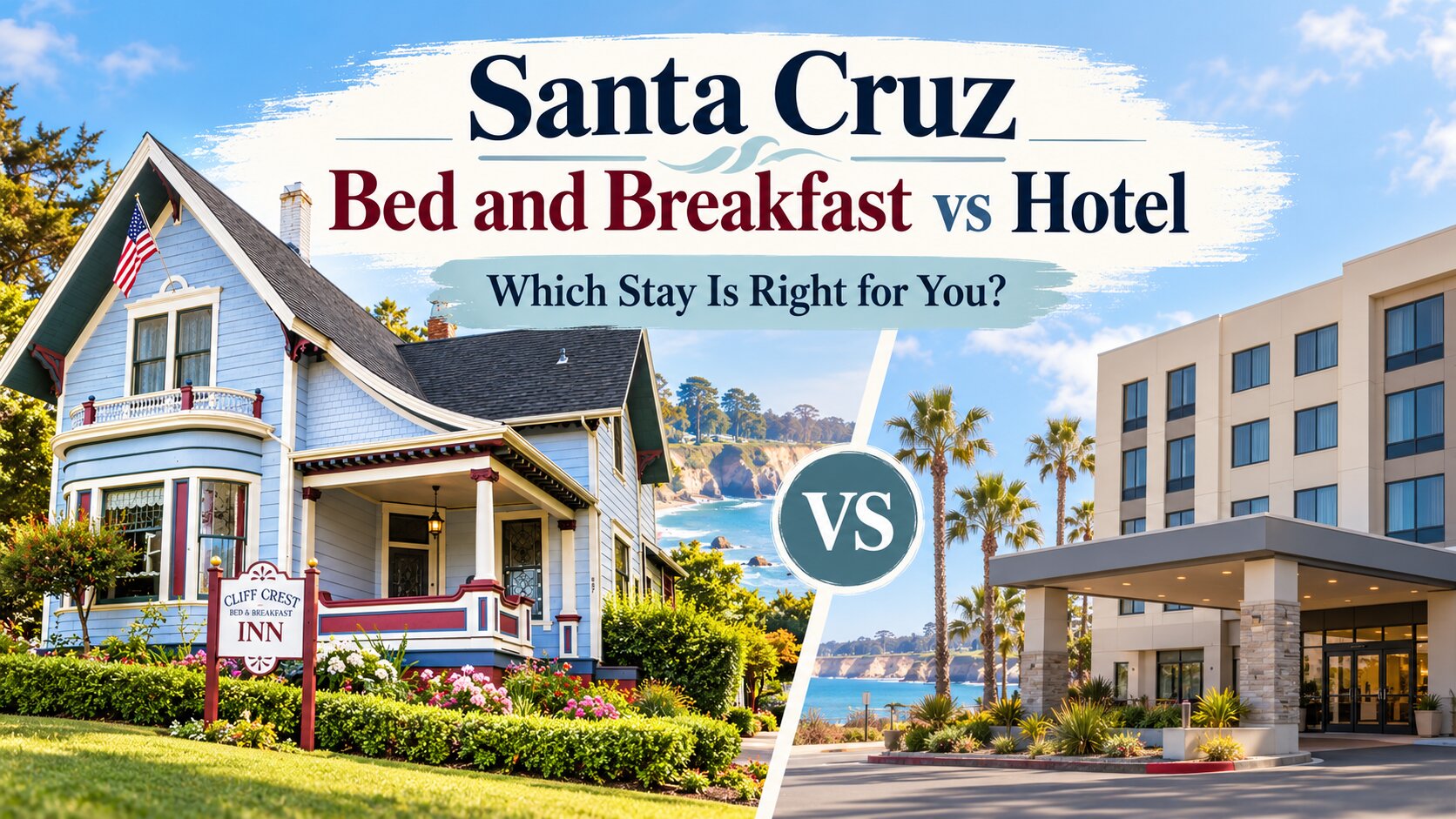 Santa Cruz Bed and Breakfast vs Hotel